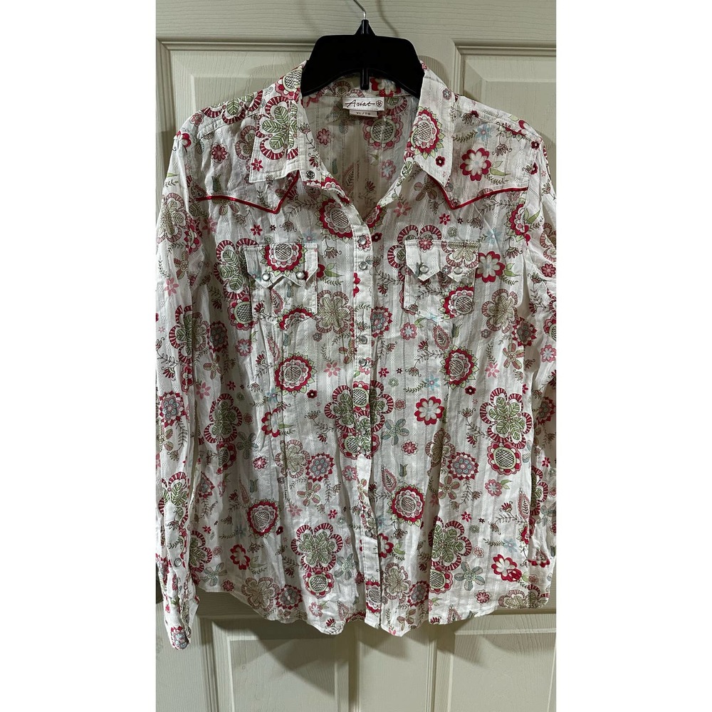 Ariat Women’s Blouse Shirt XL, Pre-Owned, like new